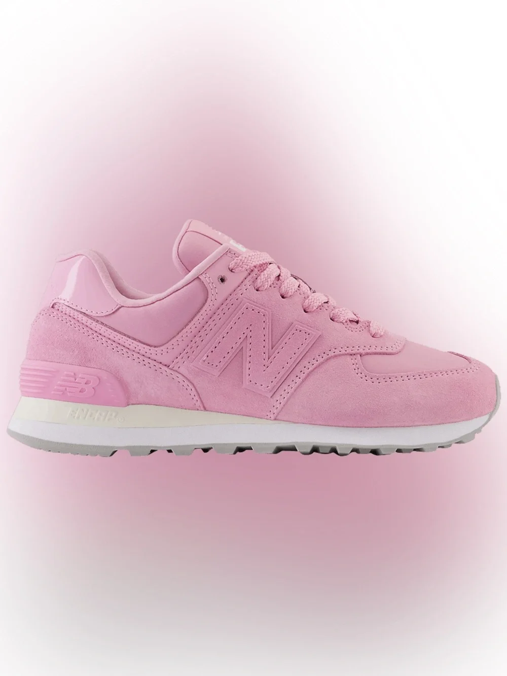 New Balance 574 pink sugar Lace-Up Sneakers 7.5